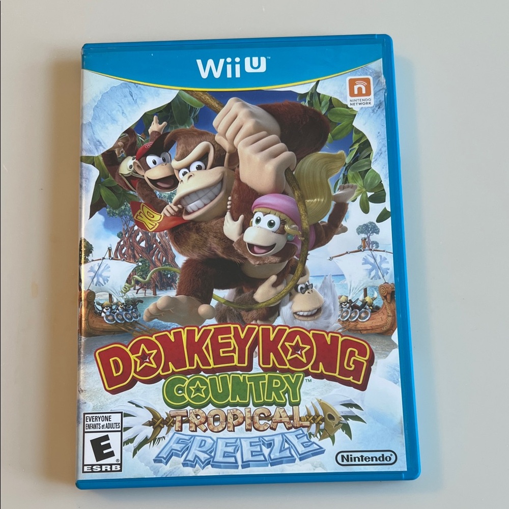 TESTED & WORKING: Nintendo Wii U Donkey Kong Country: Tropical Freeze
